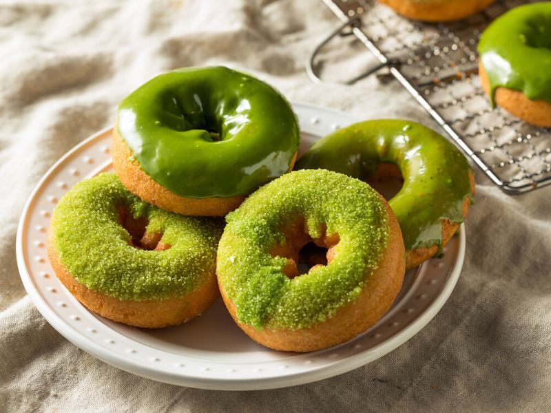 Matcha Donuts Rezept