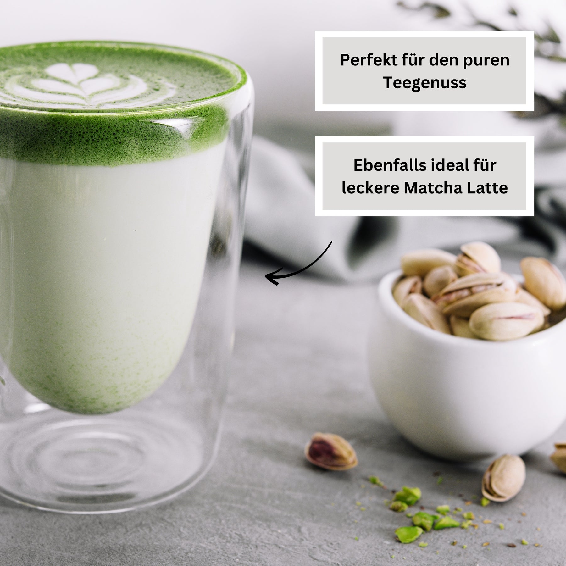 Eignung für puren Genuss und Matcha Latte - Matcha Magic