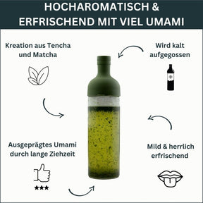 Eigenschaften von japanischem Cold Brew (Matcha+Tencha)