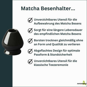 Eigenschaften vom Matcha Besenhalter Kiniro