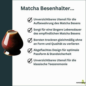 Überblick zu den Eigenschaften des Matcha Besenhalters Shinku