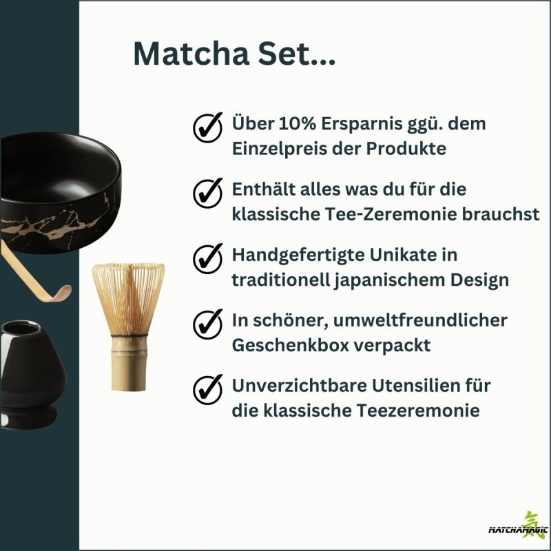 Eigenschaften des Matcha Sets Shinku